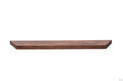 Elongated furniture handle Barcco 320 Wooden Walnut