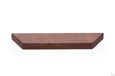 Elongated furniture handle Barcco 160 Wooden Walnut