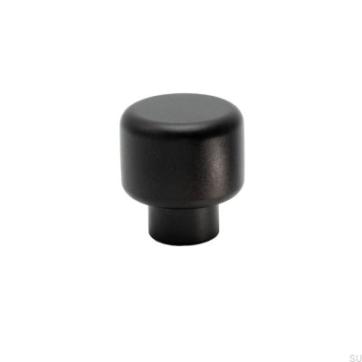Furniture knob Esther Steel Black Matt