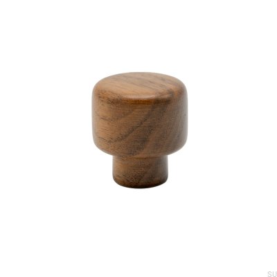 Furniture knob Esther Wooden Walnut
