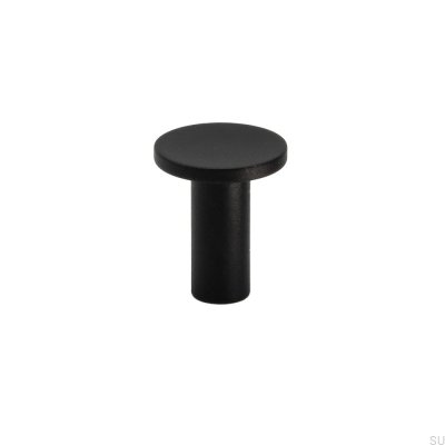 Sture 18 furniture knob, brass, matt black