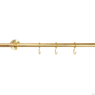 Extension bar for Aveny 600 kitchen hanger Brass Polished Unpainted
