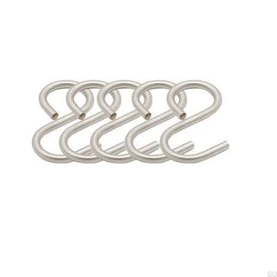 Aveny Kitchen Rack Hooks Brushed Stainless Steel