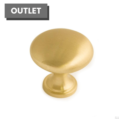 Furniture knob Amadeus Gold, brushed