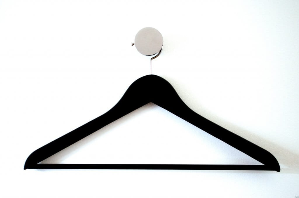 Gałka meblowa Dot 50 jako wieszak