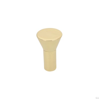 Furniture knob 1581 Gold Polished