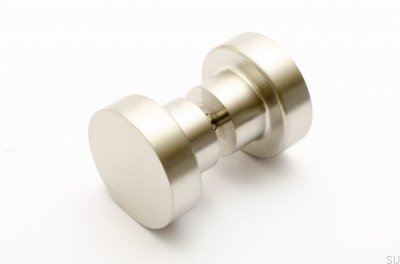Double Sided Door Knob Dot 30 Brushed Stainless Steel