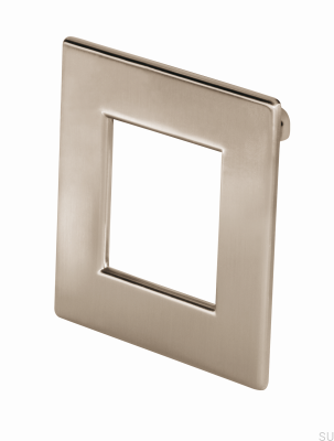 Square furniture handle 2057 Brushed Nickel