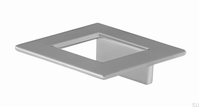Square furniture handle 2057 Silver Matt