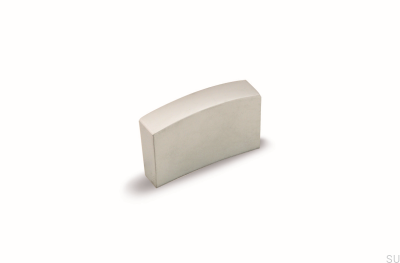 Elongated furniture handle 1908F 32 Matt Chrome