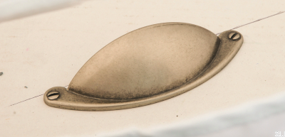 Shell furniture handle 1761 64 Tin