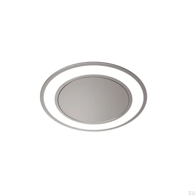 LED spotlight with cover Holl D-M Brushed steel