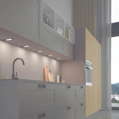 LED spotlight Vega SDM 24V/5W 2700K Black Matt