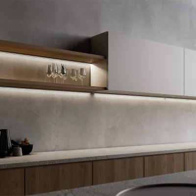 Blade 2000 Black Matt LED profile