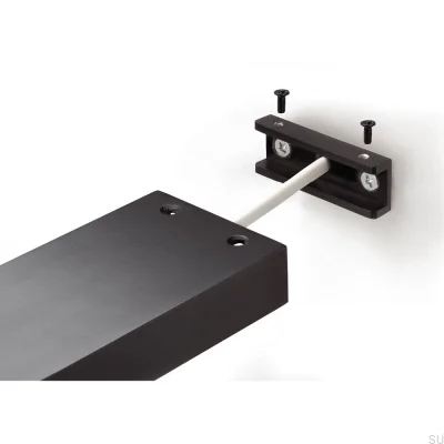 Bathroom lamp above the mirror Wall lamp LED Lady 500 mm Black