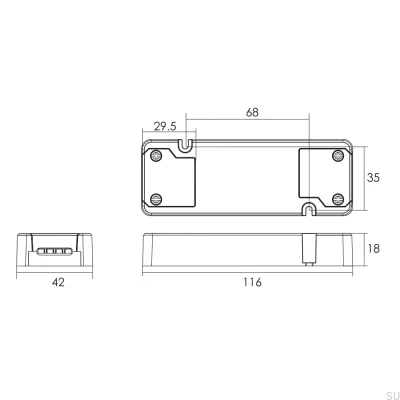 Push-dim/Dali C5AD LED driver