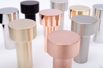 Wall hanger Dot 55 Polished steel