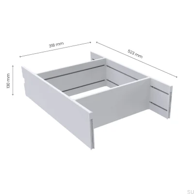 Drawer insert Flex 550 (523 mm) White