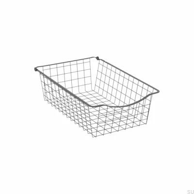 Wire basket 150/400 mm Dark grey