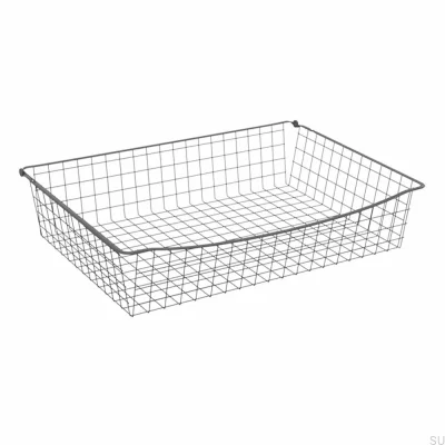 Wire basket 150/800 mm Dark grey