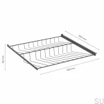 150004610--Półka-na-buty-600-mm-Ciemnoszara-Beslag-Design-Skandynawskie-Uchwyty_2