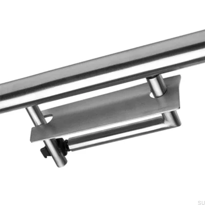 Toilet paper holder for railing 40133 Steel