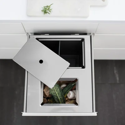 Hide 400 Eco Silver waste segregation system