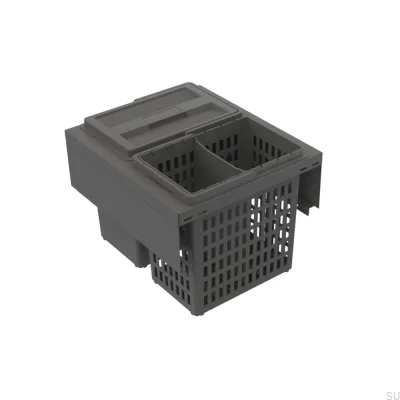 Waste sorting system Trend 400 Eco Dark grey