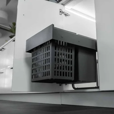 Select Base Eco waste sorting system Dark grey