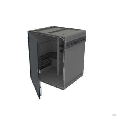 Medicine cabinet 1402 Dark grey