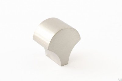 Furniture Knob Feather 28 Brushed Stainless Steel