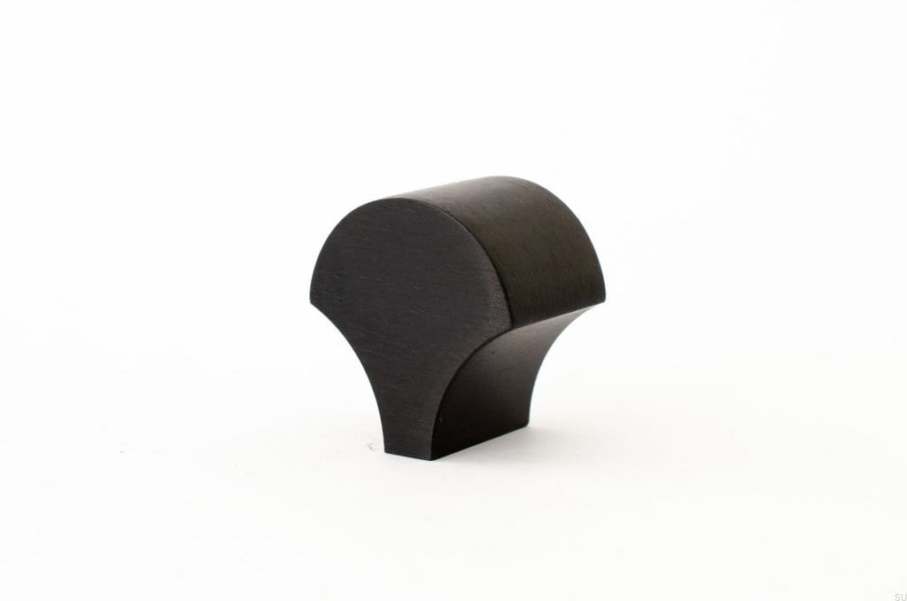 KN32AS--Gałka-meblowa-Feather-28-Aluminiowa-Czarna-BB-Sweden-Skandynawskie-Uchwyty_1