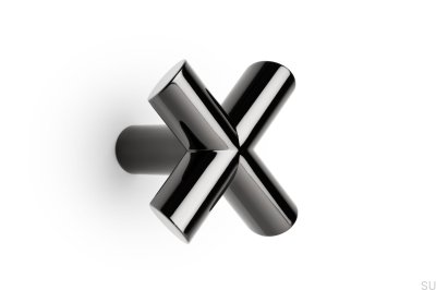 Equis Black Nickel Polished Eco Wall Hanger