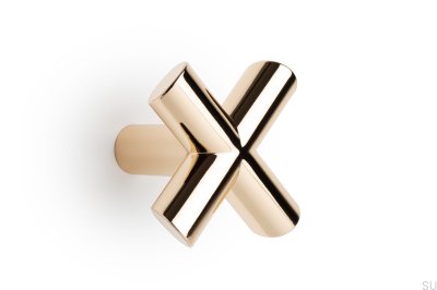 Equis Gold Polished Eco wall hanger