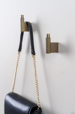 Arpa Aluminum Gold Brushed Dark Eco Wall Hanger