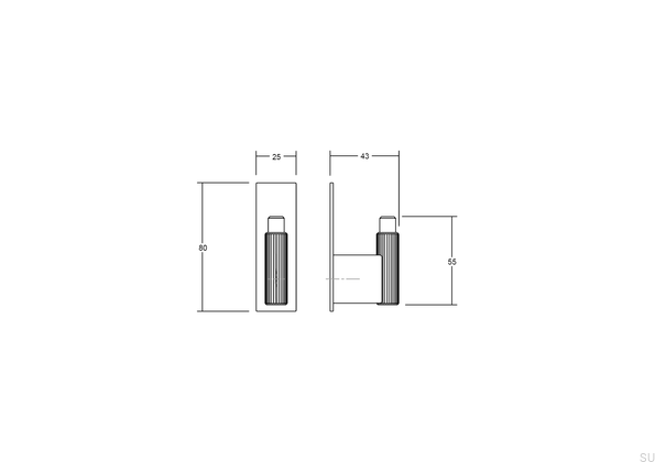 7036025L30--Wieszak-ścienny-z-podkładką-Arpa-Plate-Aluminiowy-Czarny-Szczotkowany-Viefe-Skandynawskie-Uchwyty_4