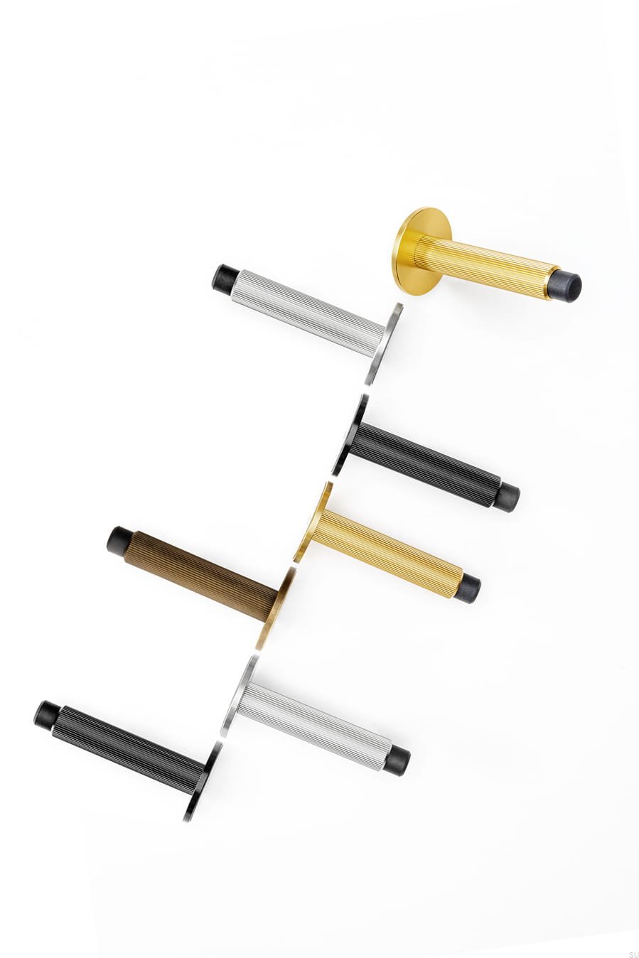 8013103L30--Stopka-Stoper-do-drzwi-naścienny-Arpa-Aluminiowy-Czarny-Szczotkowany-Viefe-Skandynawskie-Uchwyty_3