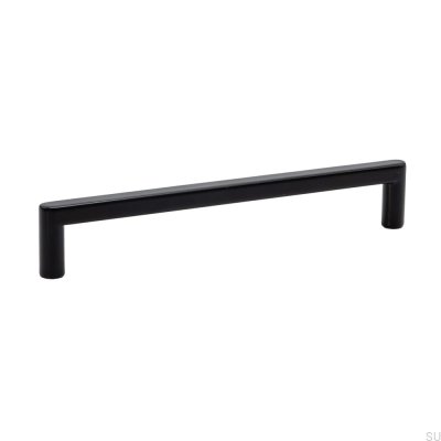 Inez 160 oblong furniture handle, metal, matt black