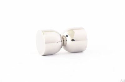 Kokeshi 1832 polished steel furniture knob