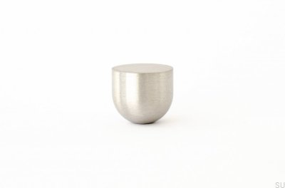 Kokeshi 1816 Brushed Steel Furniture Knob