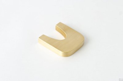 Bridge 32 furniture knob Brass Brushed Unpainted