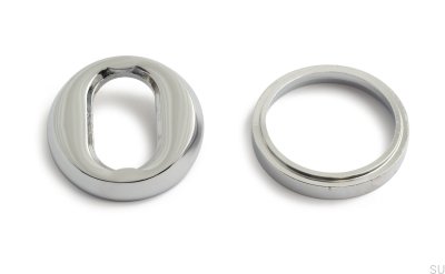 Universal Chrome Polished Cylindrical Ring Scandinavian Standard