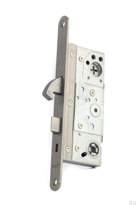 Lock housing with bolt 69192 Matt Chrome Scandinavian Standard