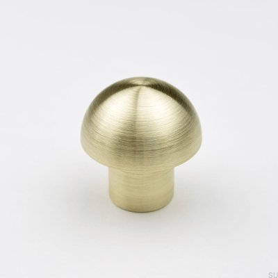 Marbelo 03 Brushed Brass Furniture Knob