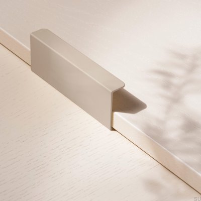 Hide 120 metal edge furniture handle Greige