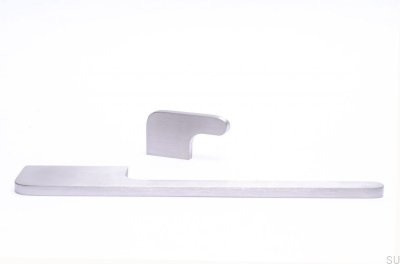 Furniture handle Soft Cut 55 Brushed stainless steel