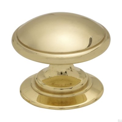 Furniture Knob 24466 (35) Polished Brass