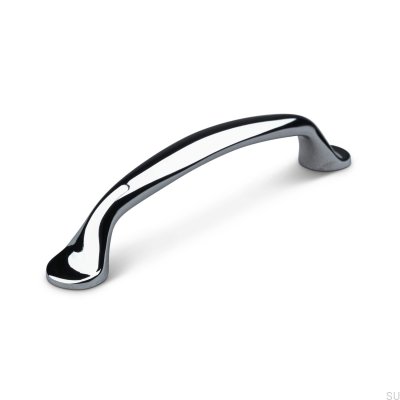 Barletta 96 oblong furniture handle, polished chrome