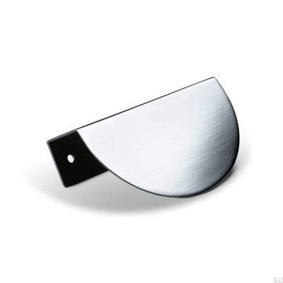 Catania 100 silver edge furniture handle