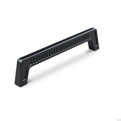 Ferrara 160 oblong furniture handle, metal, matt black